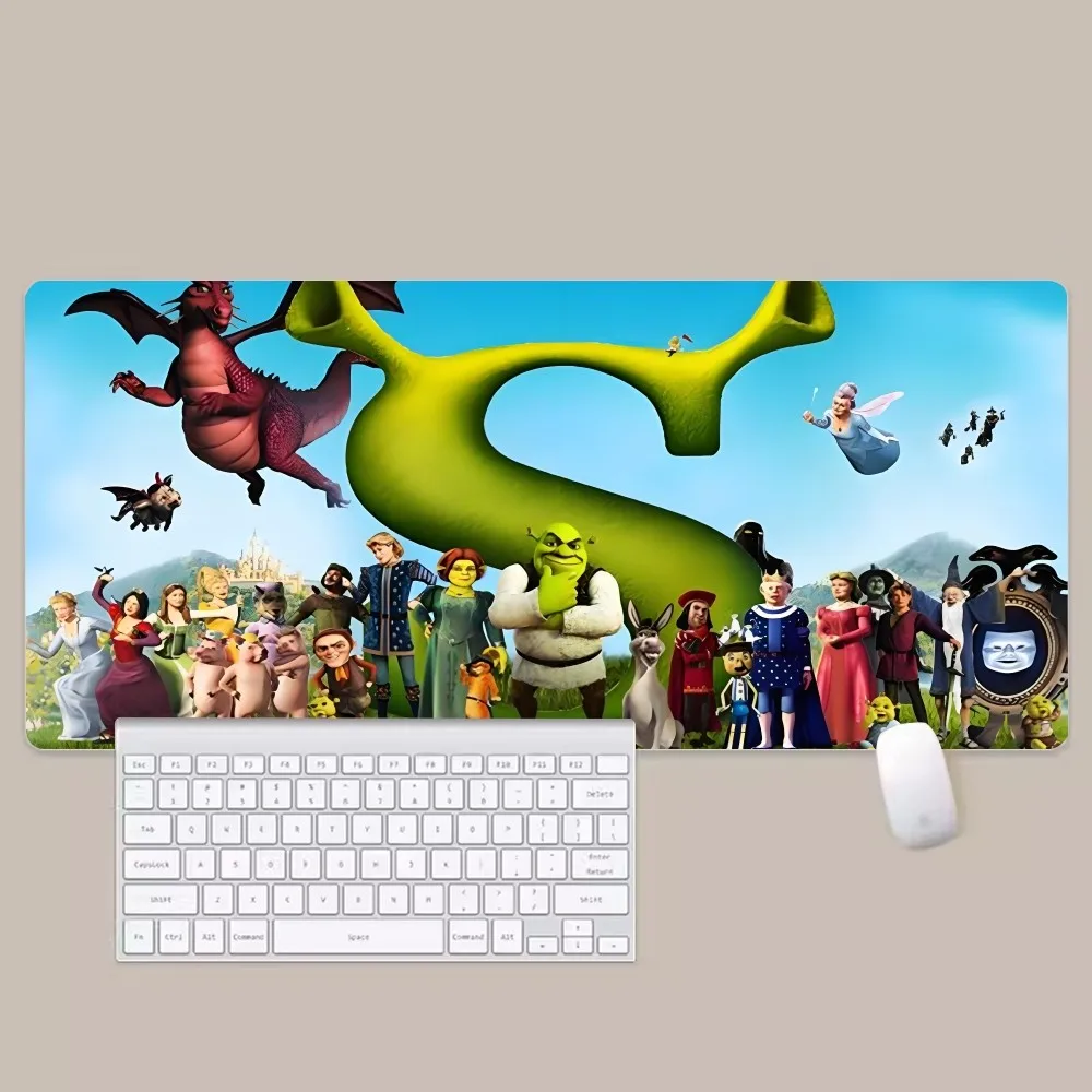 S-Shrek Movie Mousepad New Arrivals Large Gaming Mousepad L XL XXL Gamer Mouse Pad Size For Keyboards Mat