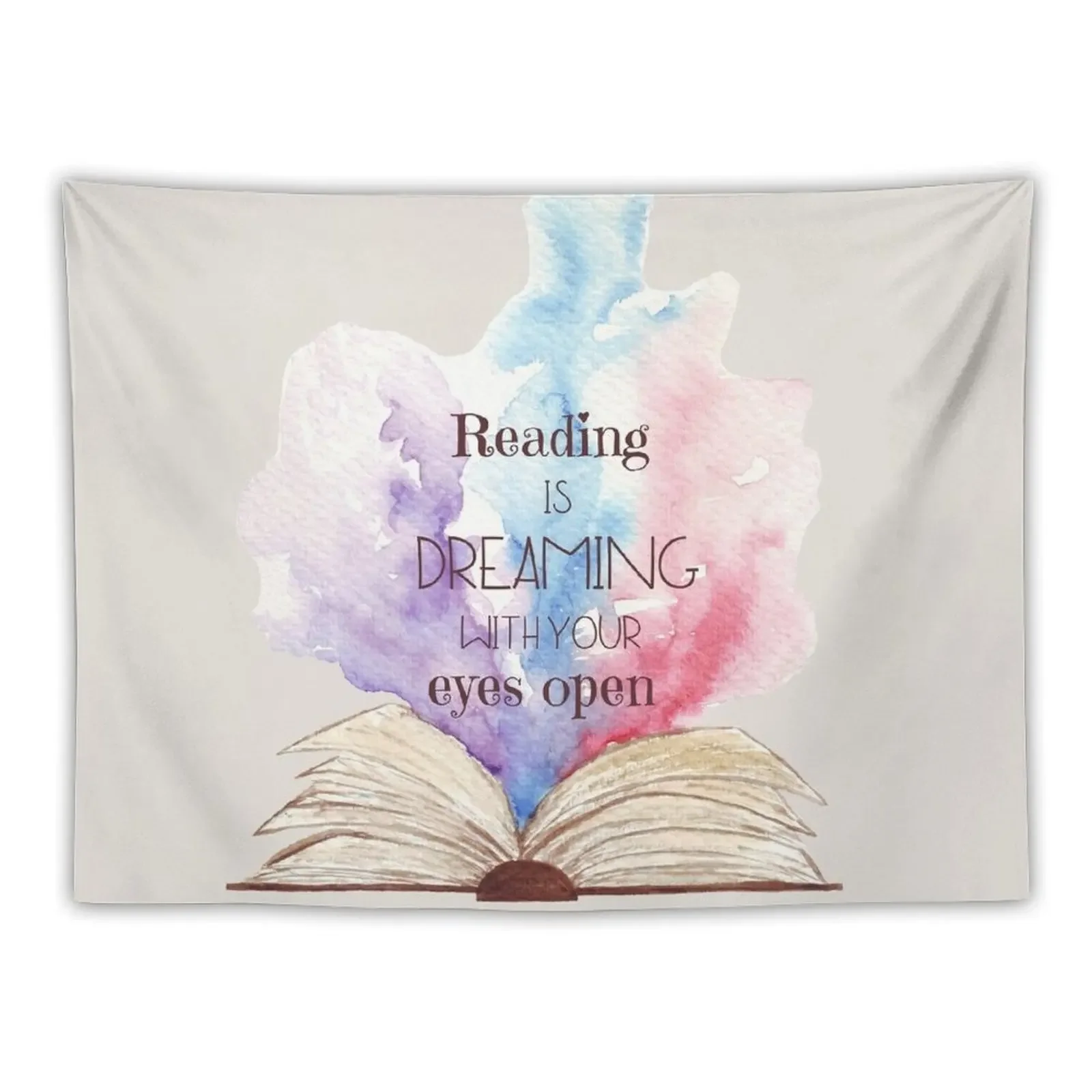 

Reading is dreaming with your eyes open Tapestry Bedroom Decor Bedrooms Decor Decoration For Home Anime Decor Tapestry