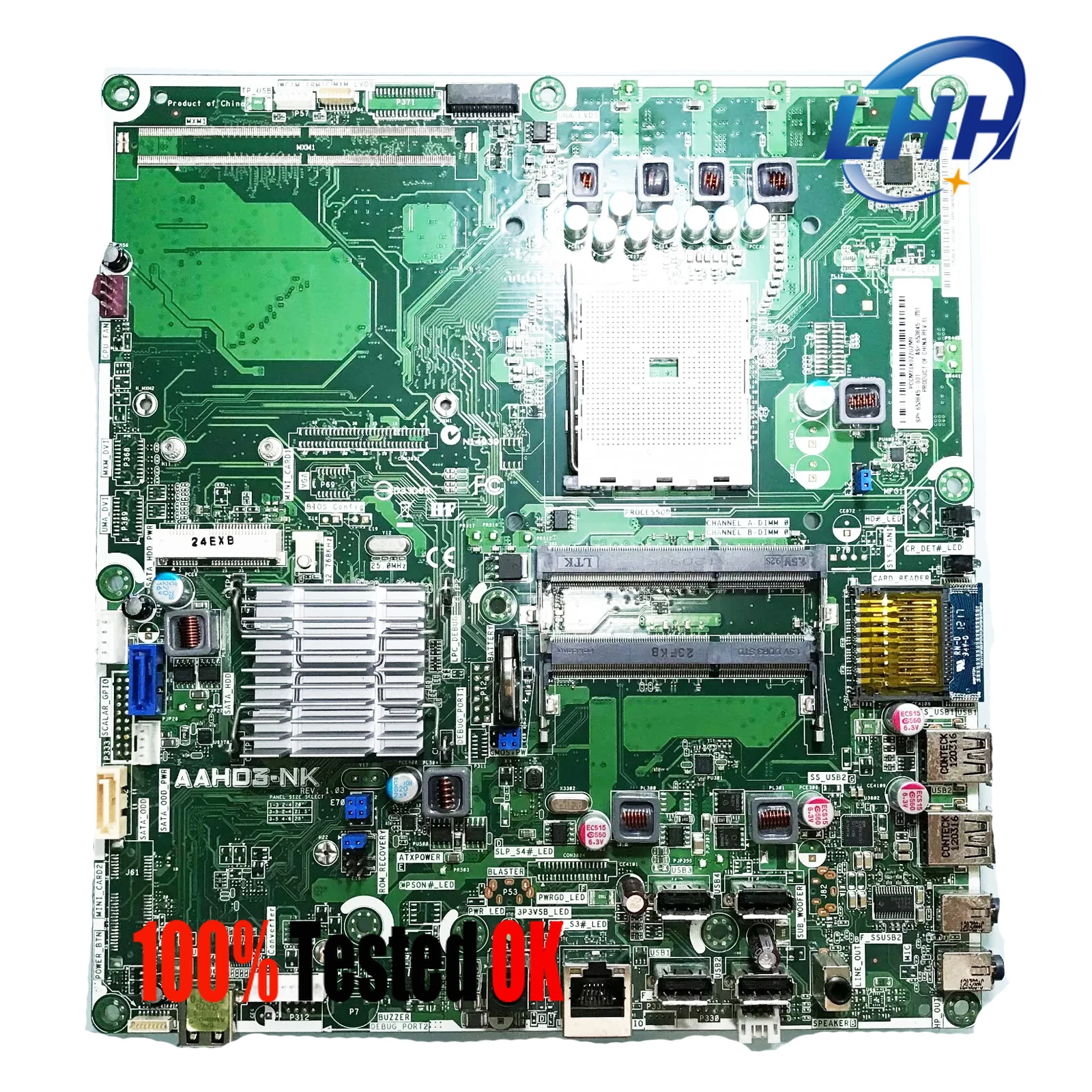 

653845-001 материнская плата для HP TouchSmart 320 материнская плата все в одном