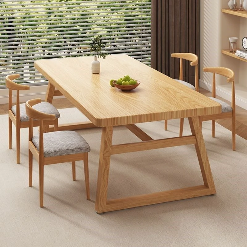 Household Kitchen Dining table modern living room one table four chairs combination Lightweight mesa comedor 4 sillas Furniture