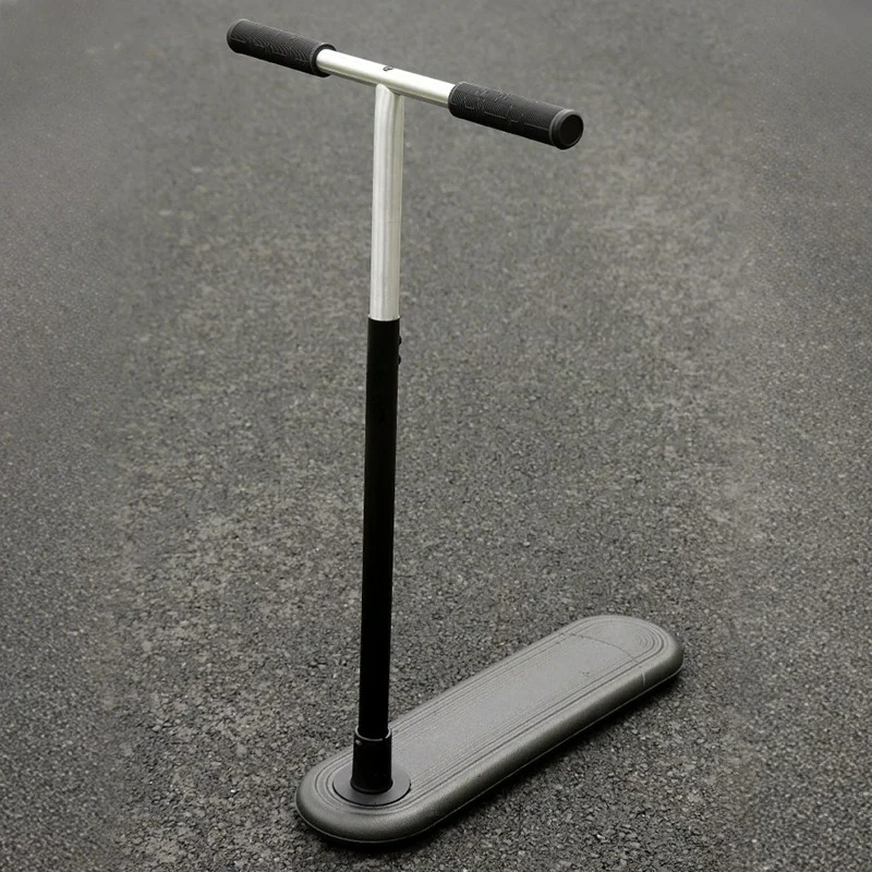 Flat Ground Extreme Scooter Stunt Movement Training for Professional and Beginner Trampoline Scooters