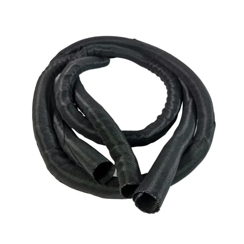 1M Self Closing PET Expandable Braided Sleeve Self-Closed Flexible Insulated Hose Pipe Wire Wrap Protect Cable Sock Tube