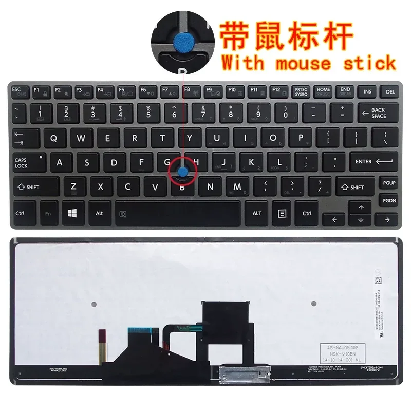 

Replacement Keyboard for Z40-A Z40-AK Z40-AB Z40-B Z40T-A R30-AK R30-A Z30-A Z30-B Z30-C