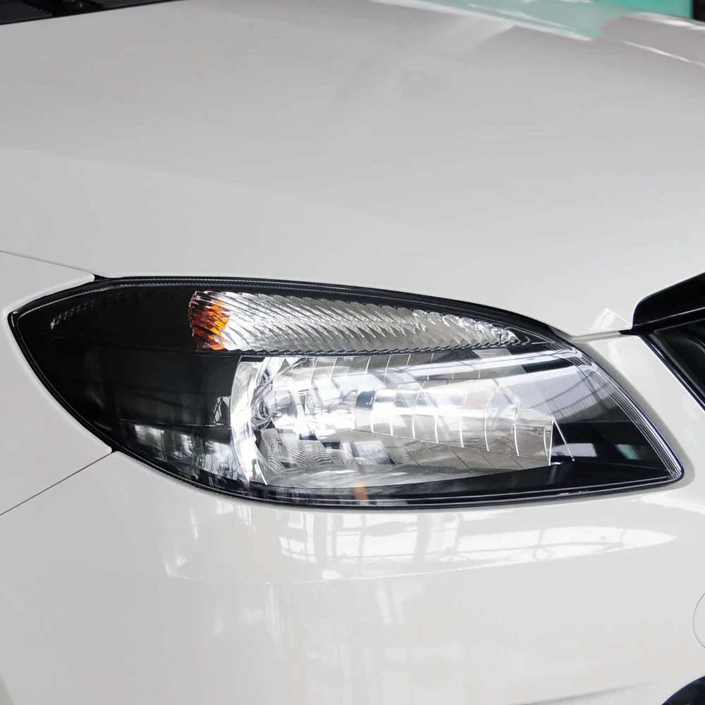 

Корпус фары из плексигласа для Skoda Fabia 2012 2013 2014, автомобильные аксессуары, крышка фары, прозрачный абажур, линза лампы