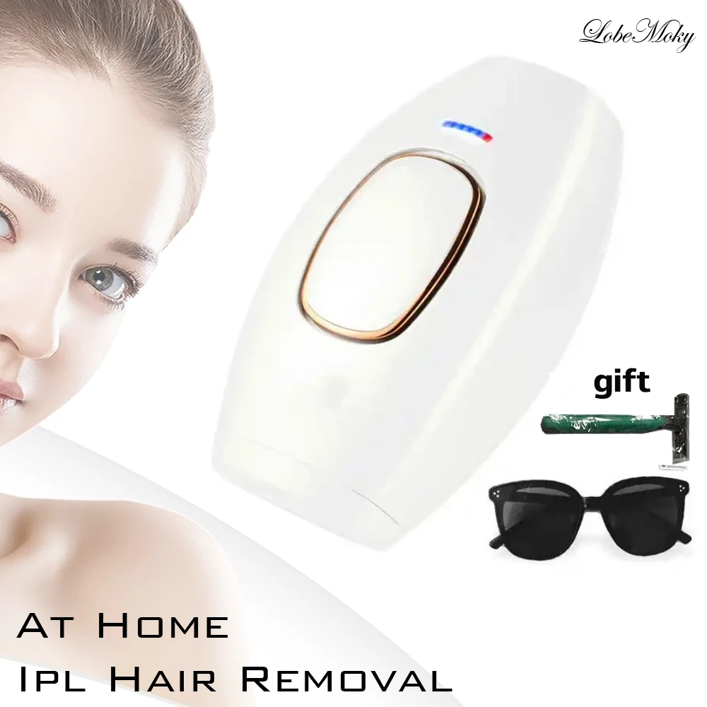 

Lobemoky Professional Ipl Hair Removal Device Permanent At Home Bikini Electric Laser Body Epilator Painless Device