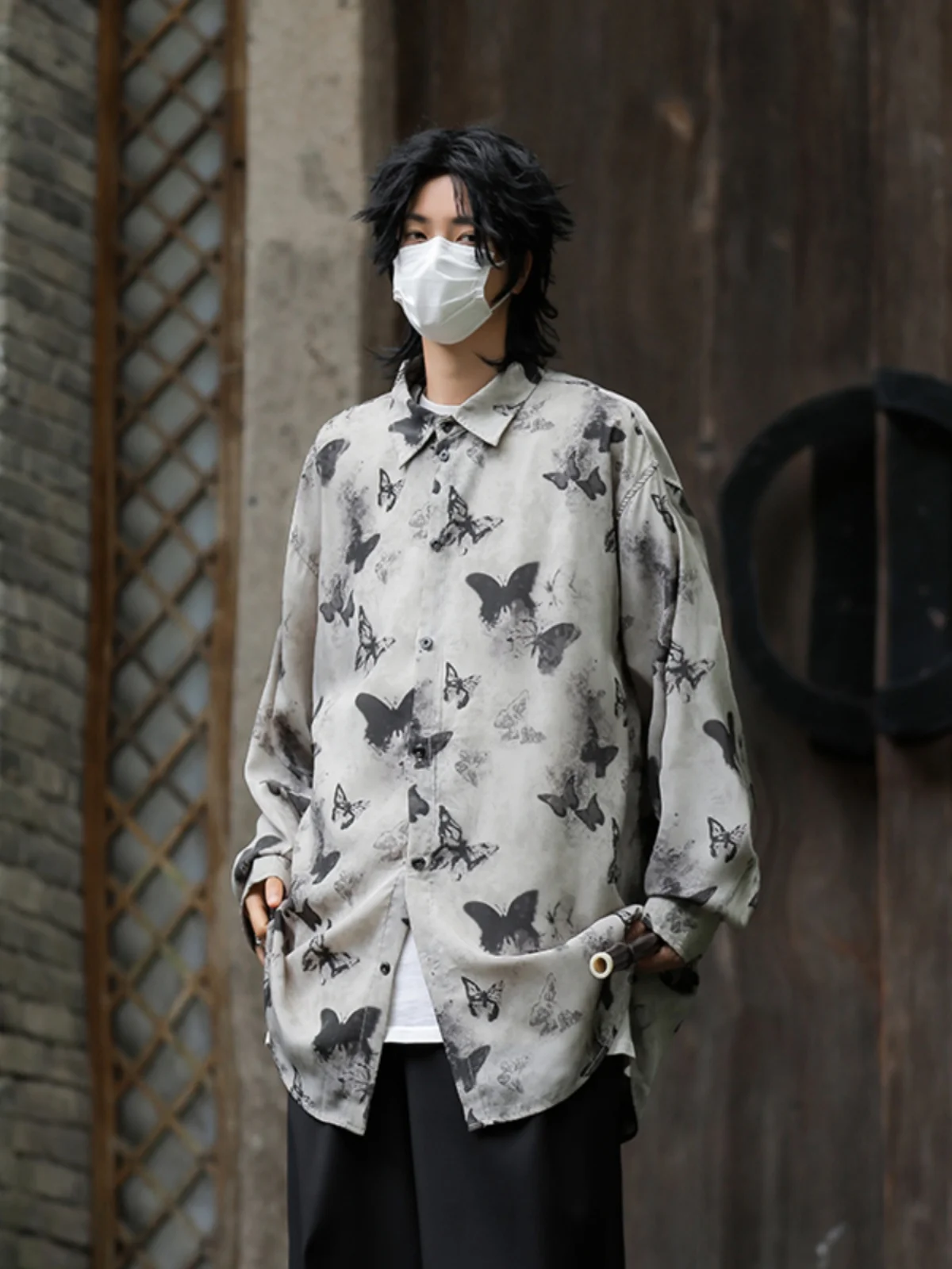 

Модная мужская футболка с принтом, летняя, из ледяного шелка, охлаждающая, свободного кроя, для отдыха, унисекс, с защитой от солнца