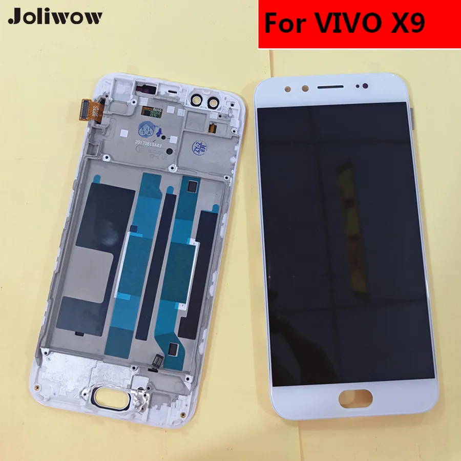 For VIVO X9 X9S LCD Display Touch Screen With Frame Digitizer Assembly Replacement Accessories For Phone 5.5\