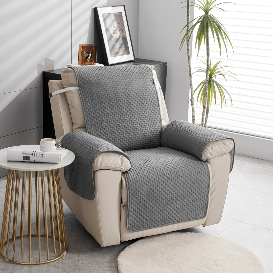 Schonbezug für Relaxsofa mit Armlehnen, Solider Sesselbezug, Sofabezug, Stuhlbezüge, Möbelschutz