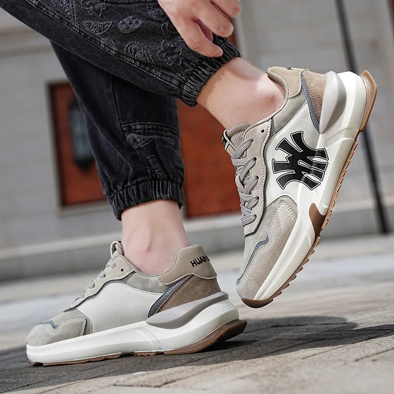 

Уличная модная обувь унисекс, новая стильная спортивная повседневная обувь на толстой подошве, универсальная удобная обувь для пеших прогулок