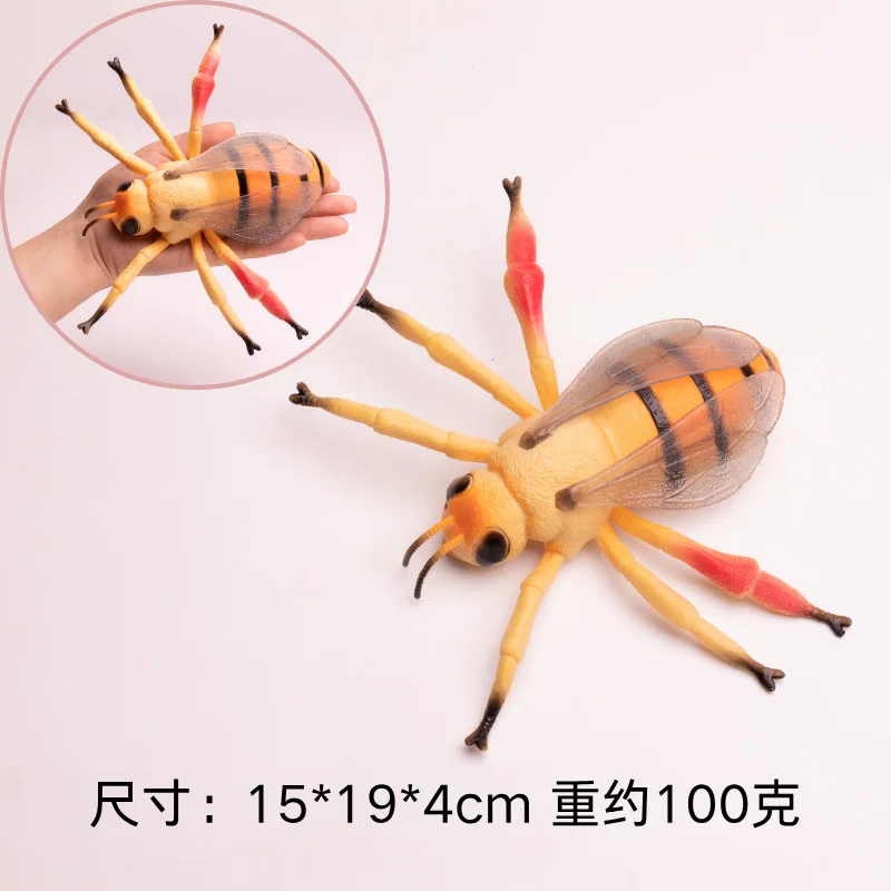 Simulatie Bij Wesp Hornet Wild Insect Dieren Model Actiefiguren Miniatuur