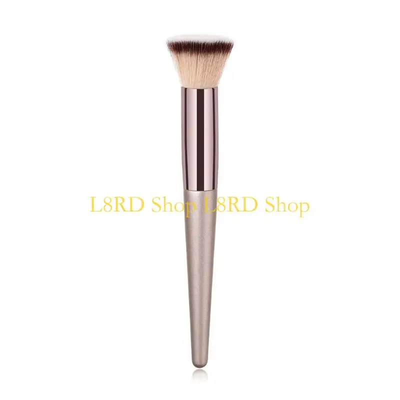 L8RD Soft Angled Cosmetic Brush for Women Face Makeup Seamless Concealer Blending