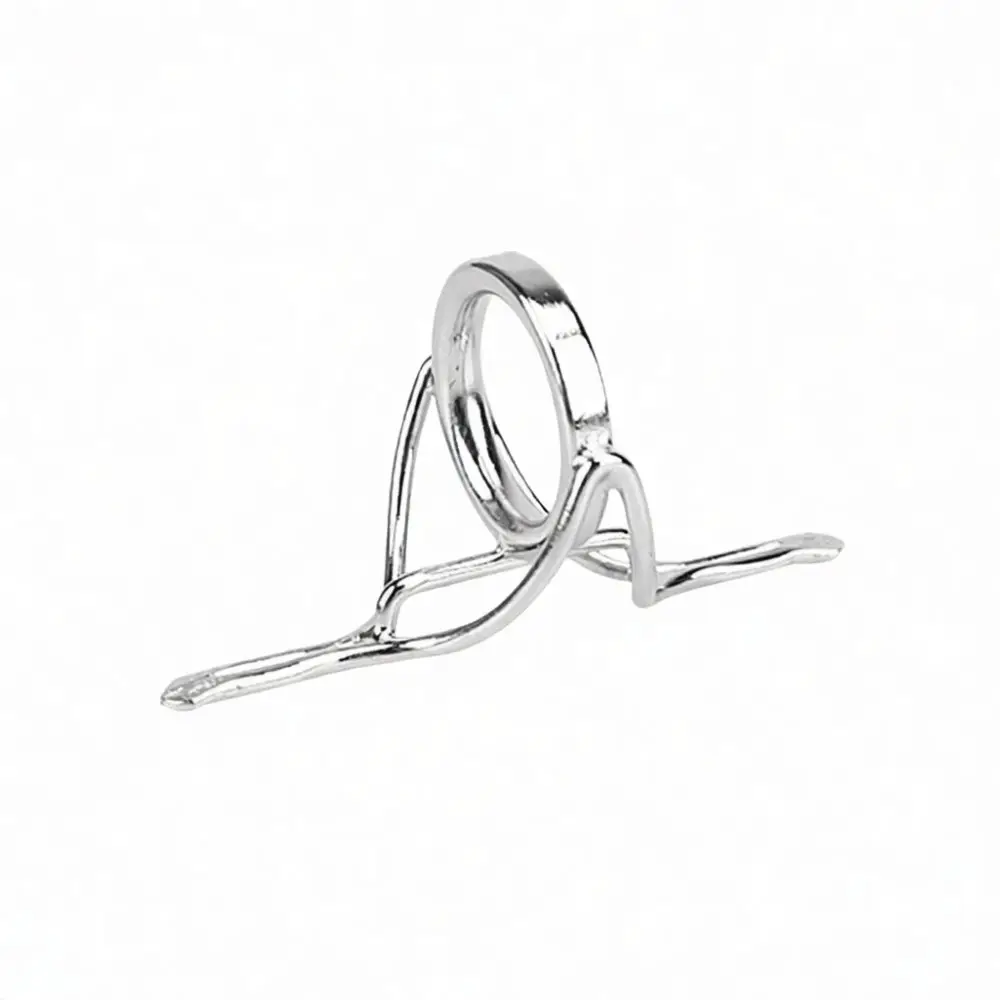 High Strength Stainless Steel Double Foot Guide Rings For Fishing Rod Repair Lure Sea Casting Line Eyelet Accessories