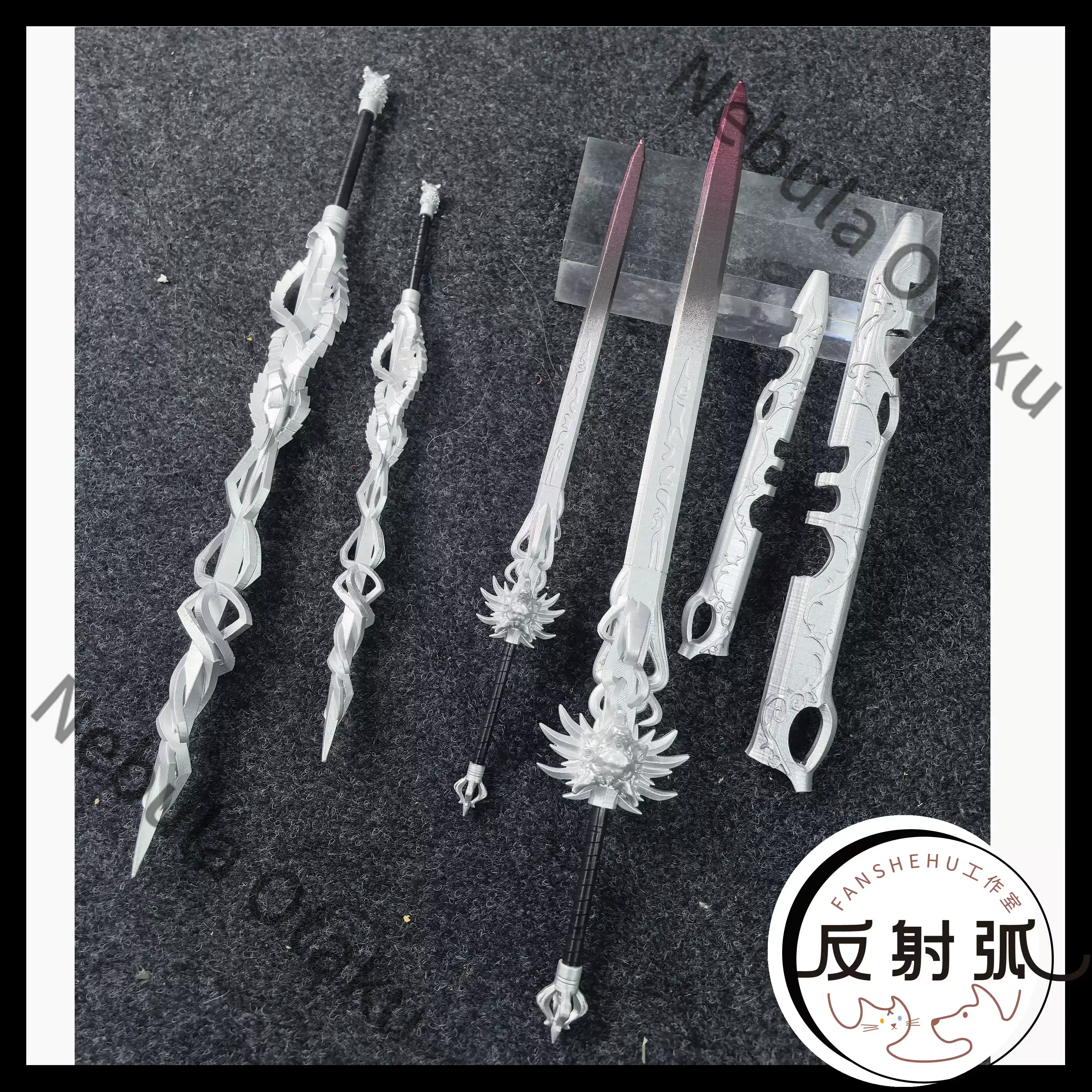 Arknights Texas The Omertosa Cosplay Anime Figure Stage Prop Animes Expo Holding An Object Props Puppet Ornament Game Gifts