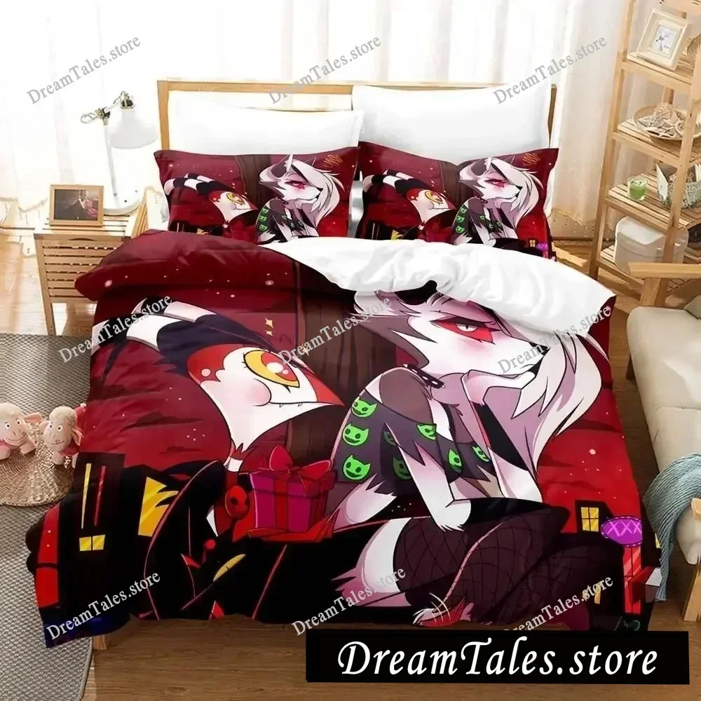 Home Textile Cartoons Fizzarolli Boss Cover Duvet Cover Pillow Case Boy Girl Polyester Bedding Set King Queen Twin Size