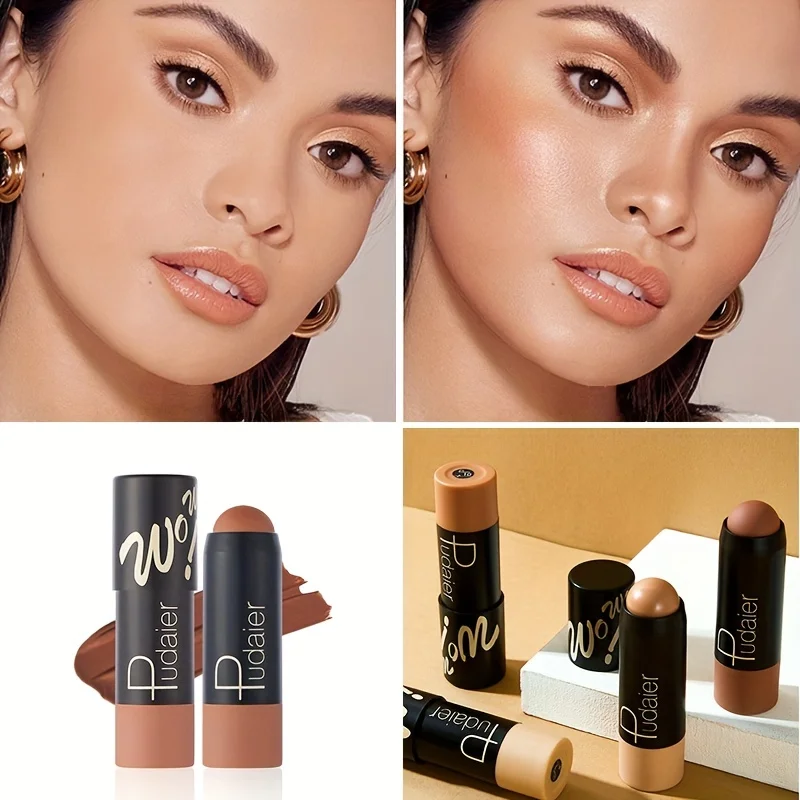 휴대용 방수 파운데이션 스틱, 롱래스팅 컨실러 스틱, 고커버리지 내추럴 누드 데일리 페이스 메이크업