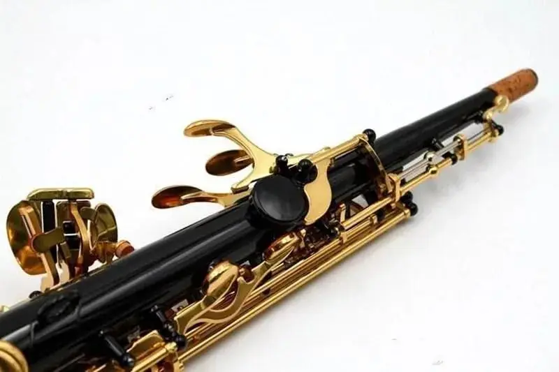 Straight Black Soprano Saxophone S-901B Tune musical instruments professional-grade