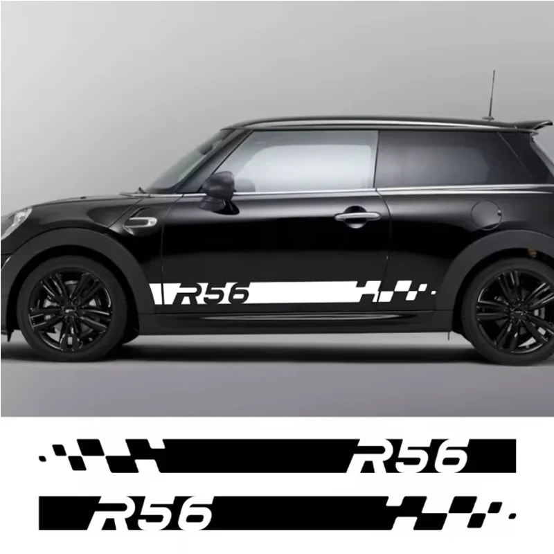 

Car Door Side Sticker For MINI John Cooper S JCW R56 Hatchback GP Racing Sport Styling Decor Decal Auto Para Tuning Accessories
