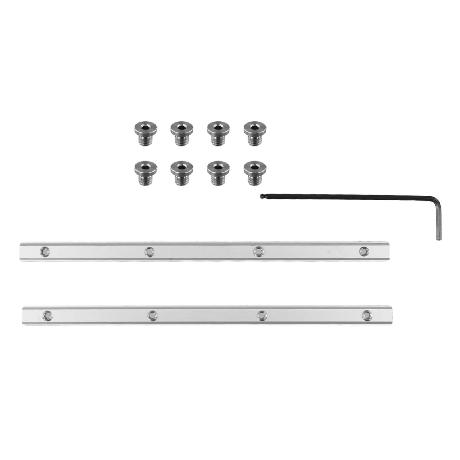 Functional New Practical High Quality Clamps Connector Smooth Track Versatile Aluminum Circular Efficient Precision