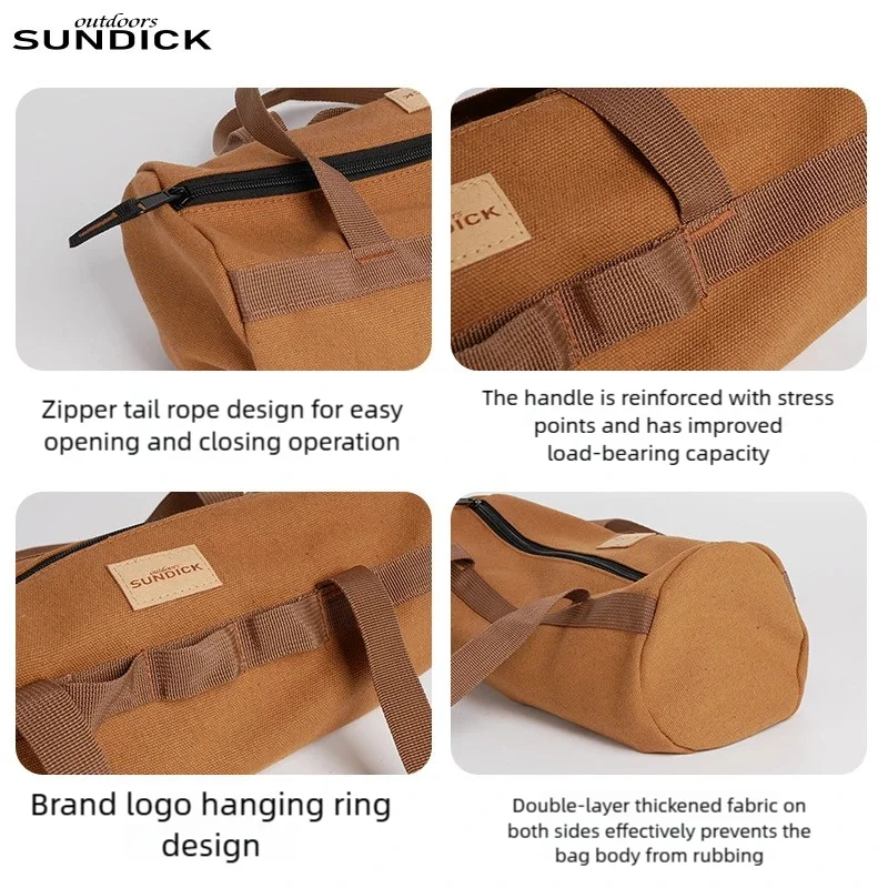 Multi Functional Portable Tool Kit Sturdy And Durable Repair Canvas Thickened Tool Bag Woodworking Eectrician Storage Bag