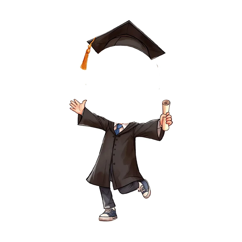 25/50 Stück Personalisierte Porträt-Gesichtsaufkleber im Abschlussfeier-Stil für Erwachsene und Kinder, Geburtstags-Spaß, Cartoon-Action Selbstklebende Dekorationen – Detail 6