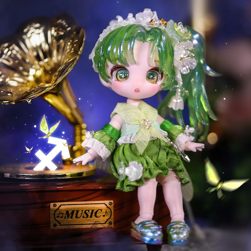 Ancient Beast Doll Maytree Twelve Constellation Series Blind Box Ob11 Handmade Bjd Human Doll Ornament Children'S Gift