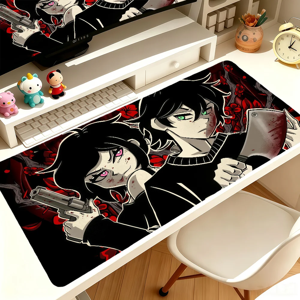 Games The C-coffin Of Andy And Leyley MousePad Large Non-slip Lockedge Desktop Computer Desk Mat Keyboard Office Student Gifts