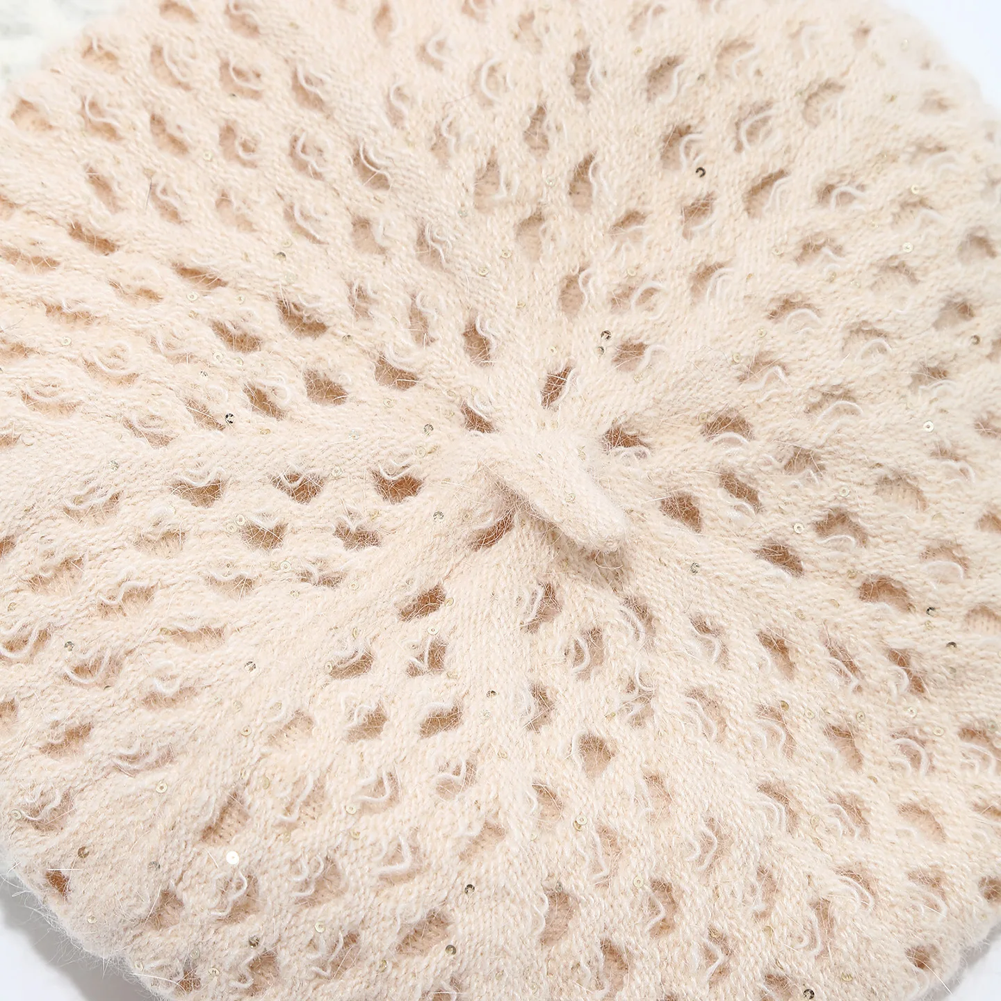 Topi Beret Rajut Berongga Mode - Beret French Wool ulasan dan harga