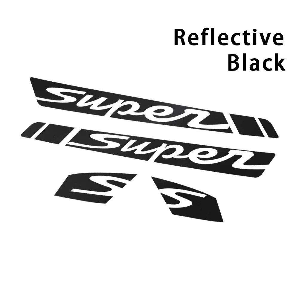 1Pair Reflective Vinyl Decals Motorcycle Scooter Sticker Kit Side Body Decals For Vespa GTS / GTS Super GTS 250 300 GTV 250 300