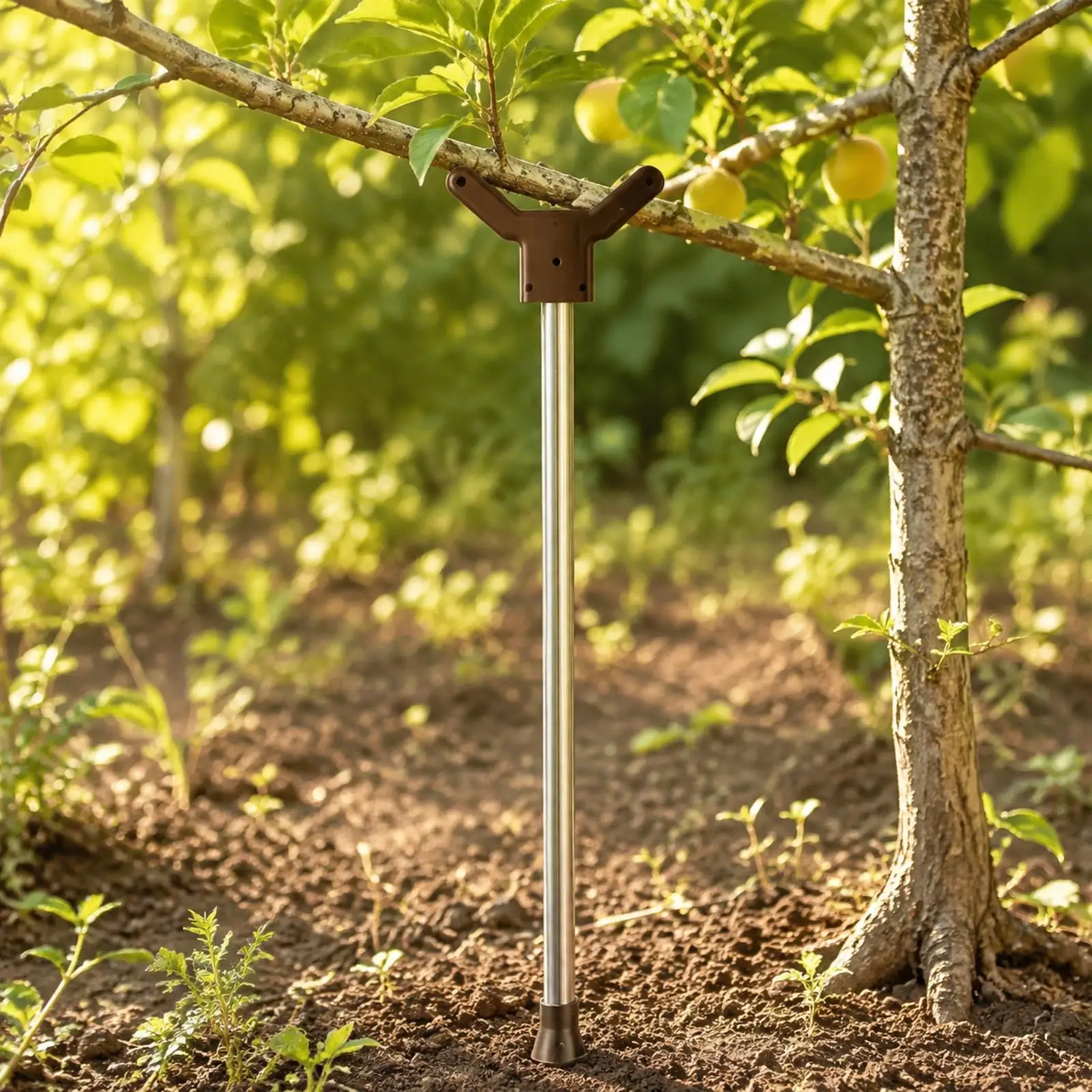 Fruit-Tree Branch Support Rod Stainless Steel Fruit Tree Branch Support Rust-Resistant Easy to Position for Orchard Growers
