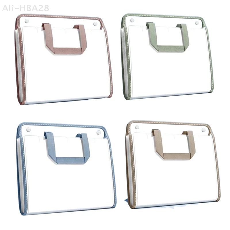 

13-Pocket Expandable Reversible File Organizer Binder With Tabs - Portable Document Holder For Home, School & Office In 4 Colors