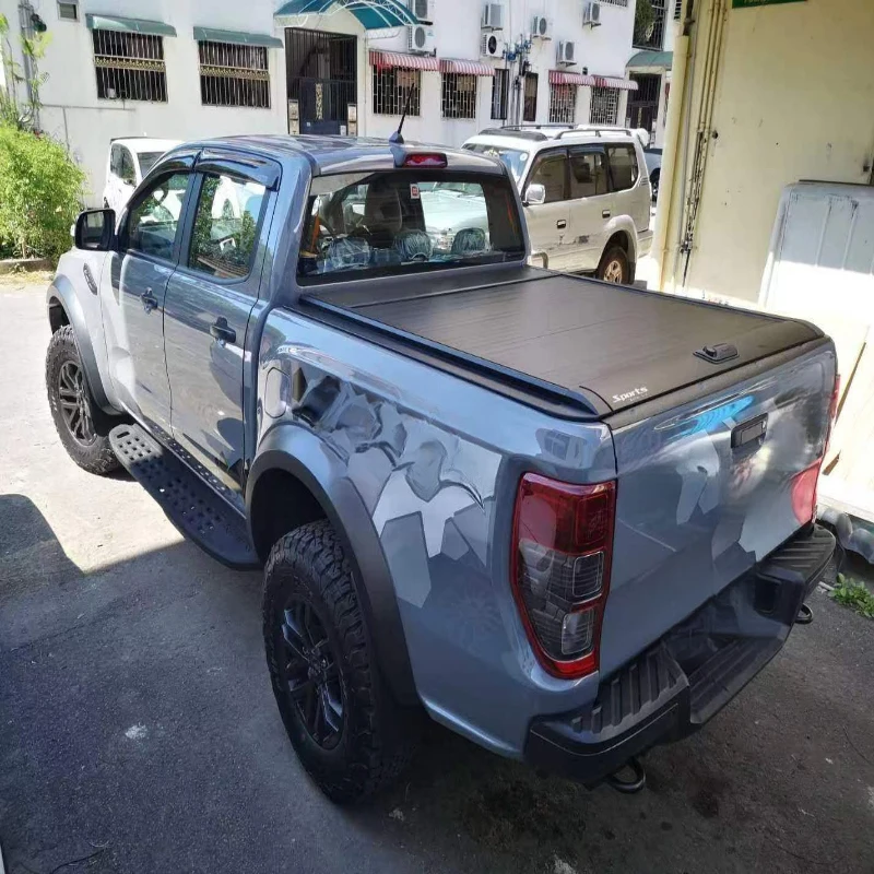 High Quality Heavy Duty Aluminum Lockable Retractable Tonneau Cover For Universal Pickup Trucks