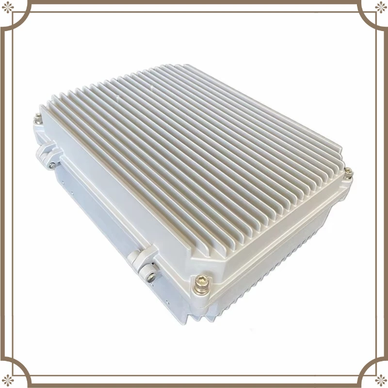 Industrial Die-Casting Aluminum Box Enclosure 370*332*110 MM IP67 IK10 Cooling Case for Electronics