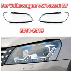 For Volkswagen VW Passat B7 Magotan B7L 2011 2012 2013 2014 2015 Car Headlight Glass Lens Case cover Auto Shell Cover Lampshade