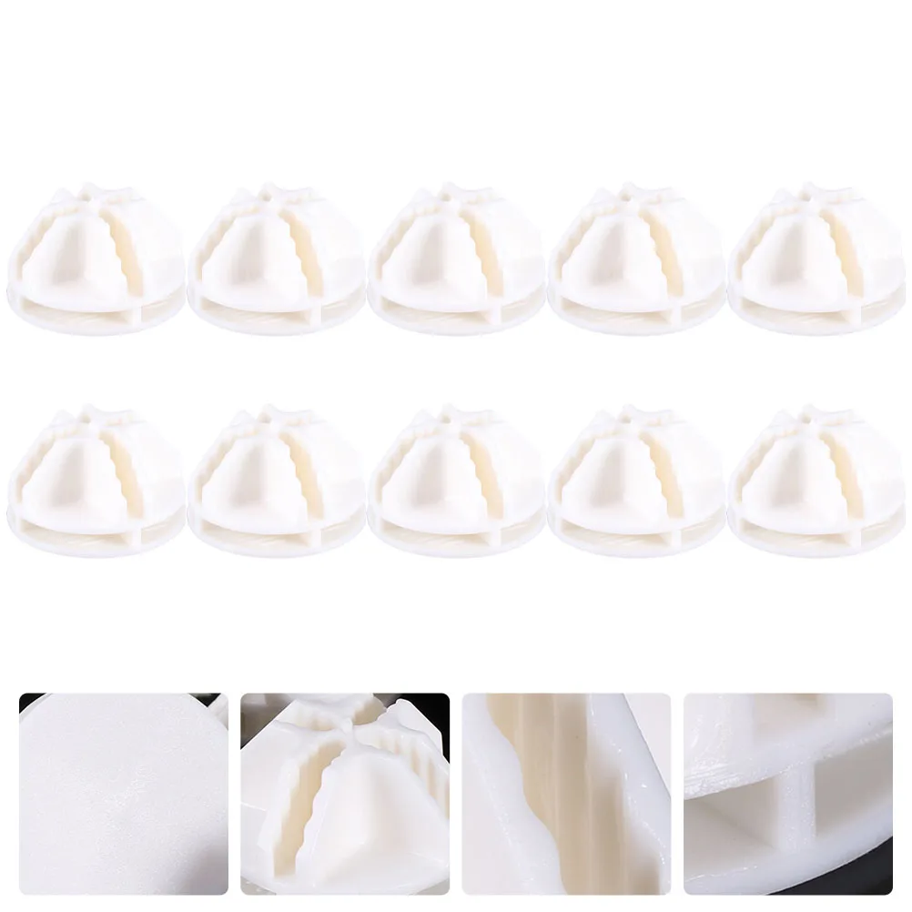 

30pcs ABS Plastic Connectors for Modular Closet Wire Grid Cubes Lightweight Cube Storage Shelves White Organizer Home Storage