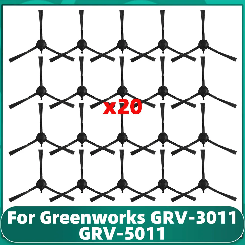 Compatible For Greenworks GRV-3011 / GRV-5011 Robot Vacuums Spin Side Brush Replacement Spare Part Accessories