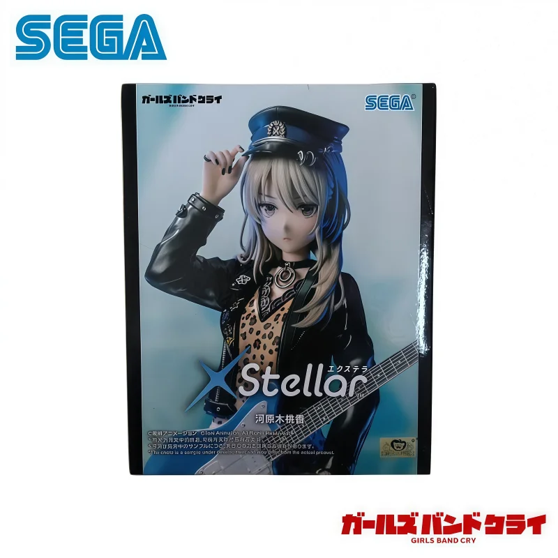Auf Lager 100% Original SEGA Girls Band Cry Kawaragi Momoka Actionfigur Modellpuppe Brandneu in Originalverpackung Garage Animation Peripherieprodukte