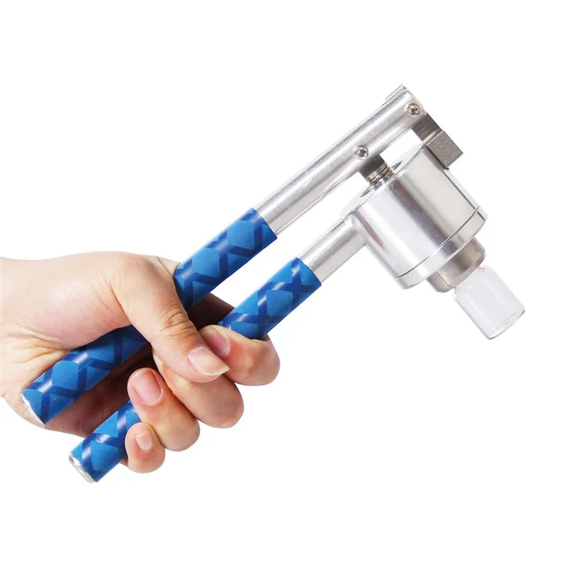 A67P-Flip Vial Crimper, 100 Pcs Flip Caps And 100 Pcs Rubber Stoppers Are Included