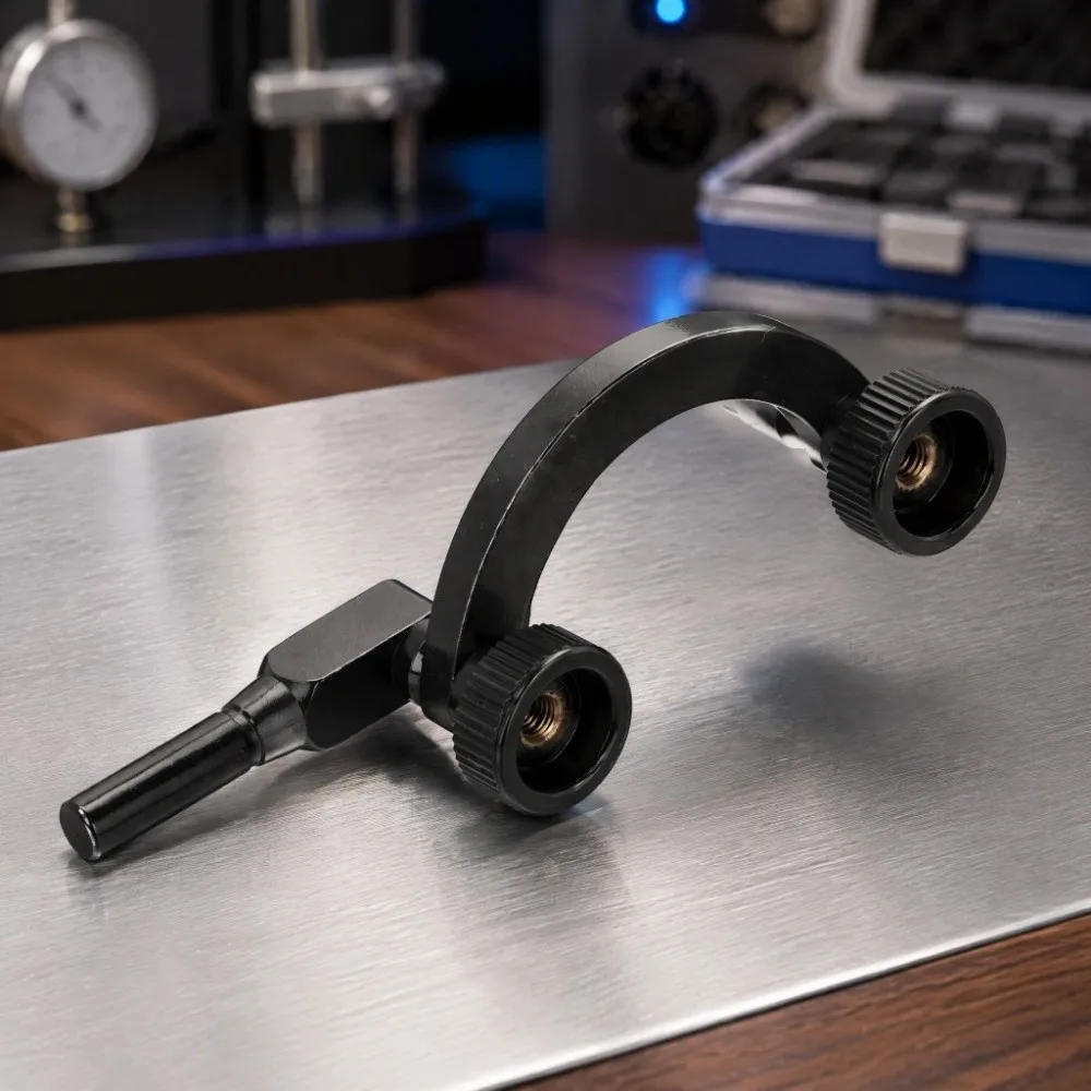 8mm Shank Dial Indicator Holder Hard Steel Centering Holder Machinist Indicator Holder 4mm Hole Extension Design