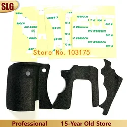 New High quality Bady Shell Cover Hand Grip+ left side + thumb Leather Rubber + tabe For Canon EOS 6D Camera Repair Part
