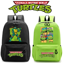 Teenage Mutant Ninja Turtles Student Backpacks Anime Merch Boy Girl Schoolbags Large Capacity Kid Book Bag School Supplies Gifts