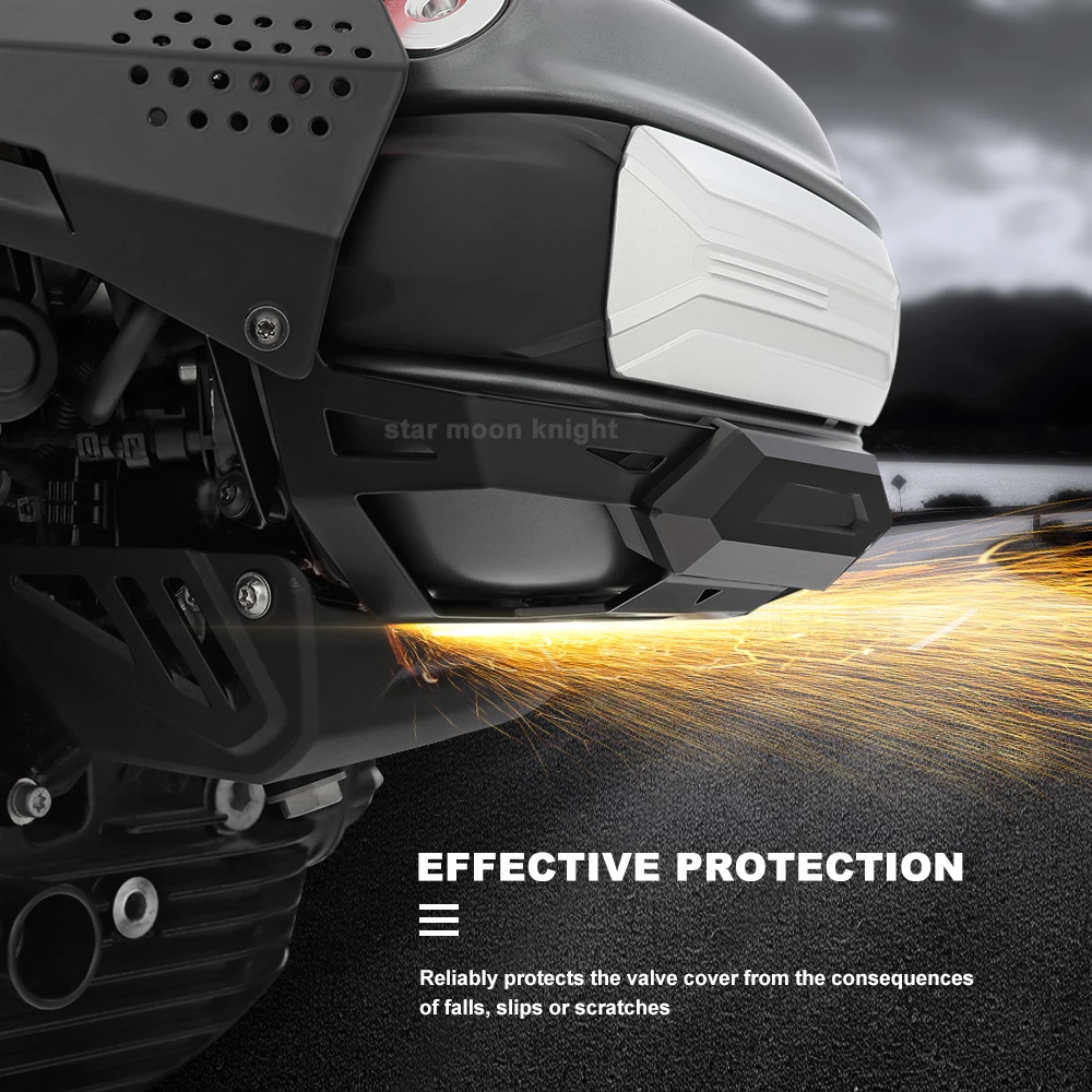 Motorcycle Aluminium Cylinder Protection Cover For BMW R12 R12 nineT 2023- Engine Cylinder Head Valve Guard Protector Accessoris