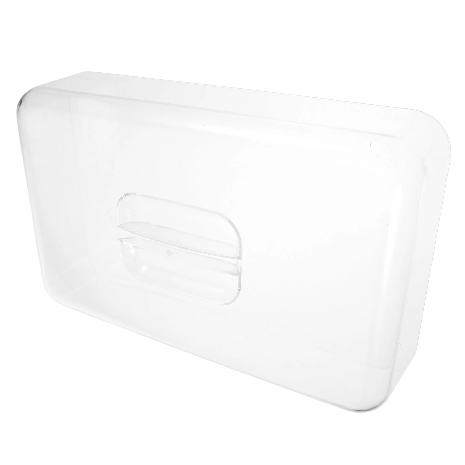 

Acrylic Food Cake Dome Transparent Rectangular Lid Tray Plastic Display Square Stand Dessert Plate Charcuterie