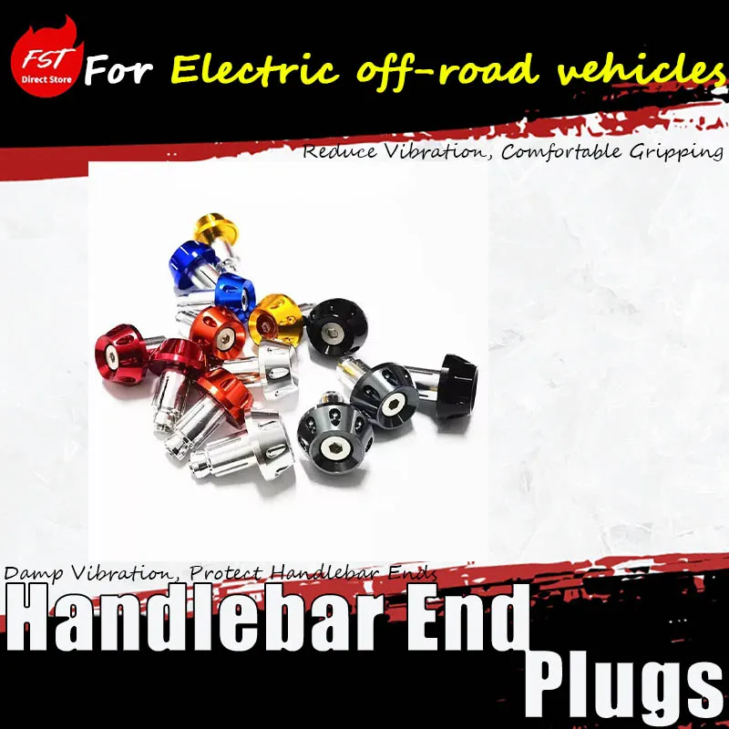 For electric off-road vehicles, replace the accessory handle with an aluminum material plug that is processed by CNC technology.