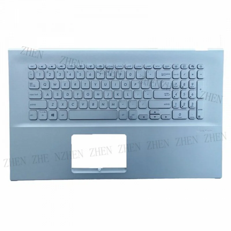

Y US Silver Palmrest backlit keyboard for Asus X712 A712 F712 K712 M712 R712 S712