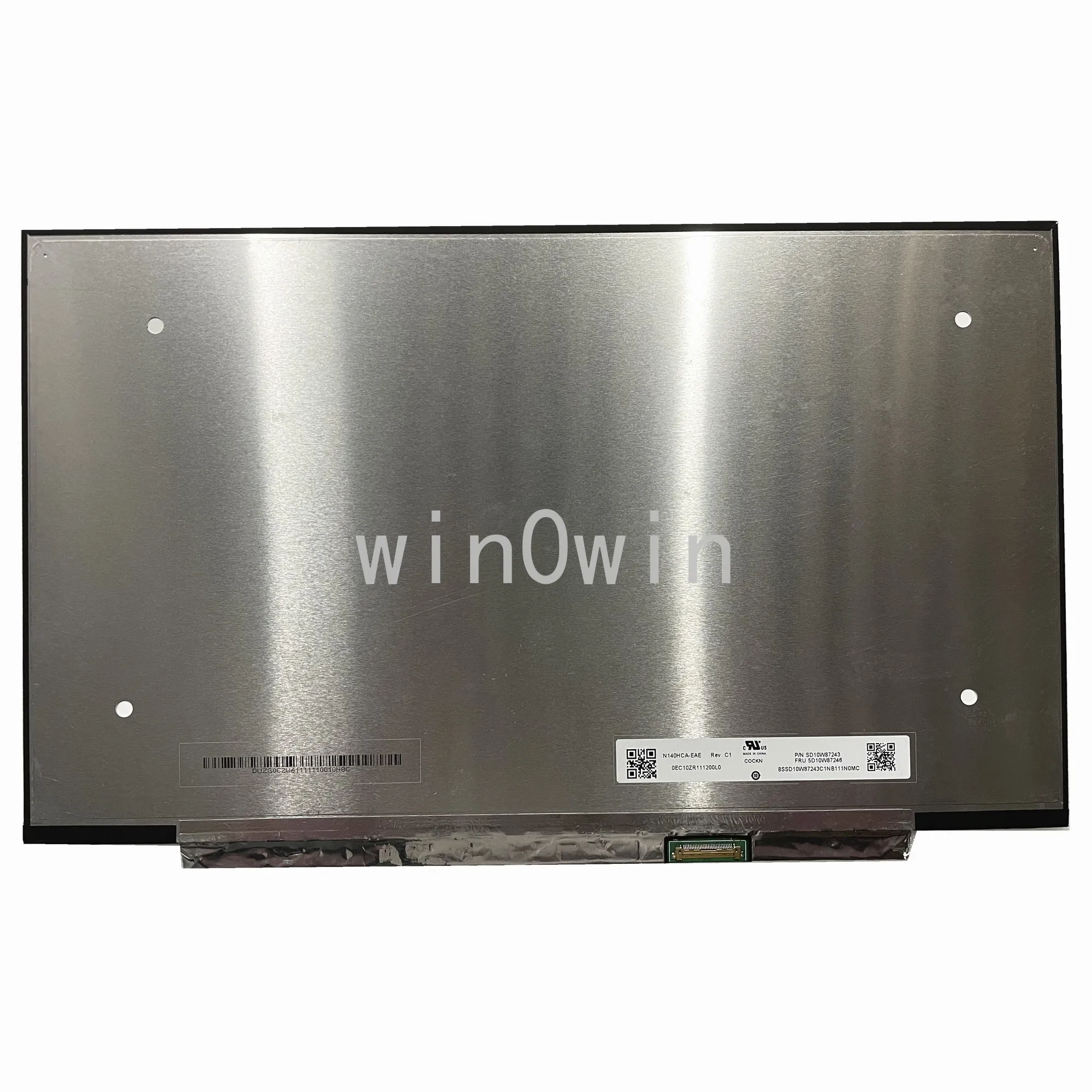 

N140HCA-EAE 14,0-дюймовый 1920x1080 IPS FHD 30PINS EDP 45% NTSC IPS панельный матричный ЖК-экран со светодиодной подсветкой FRU 5D10W87246