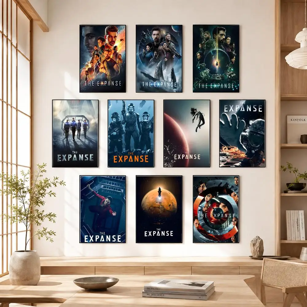 Tv Series The E-Expanse Painting Calligraphy High-Definition With Textured Finish Modern Style For Hallway Wall Art Decor