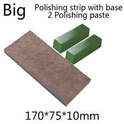 Skateboard Sharpening Leather Sharpening Board Honing Non-slip Compound Sharpening Paste Tool Polishing Sharpening Stone