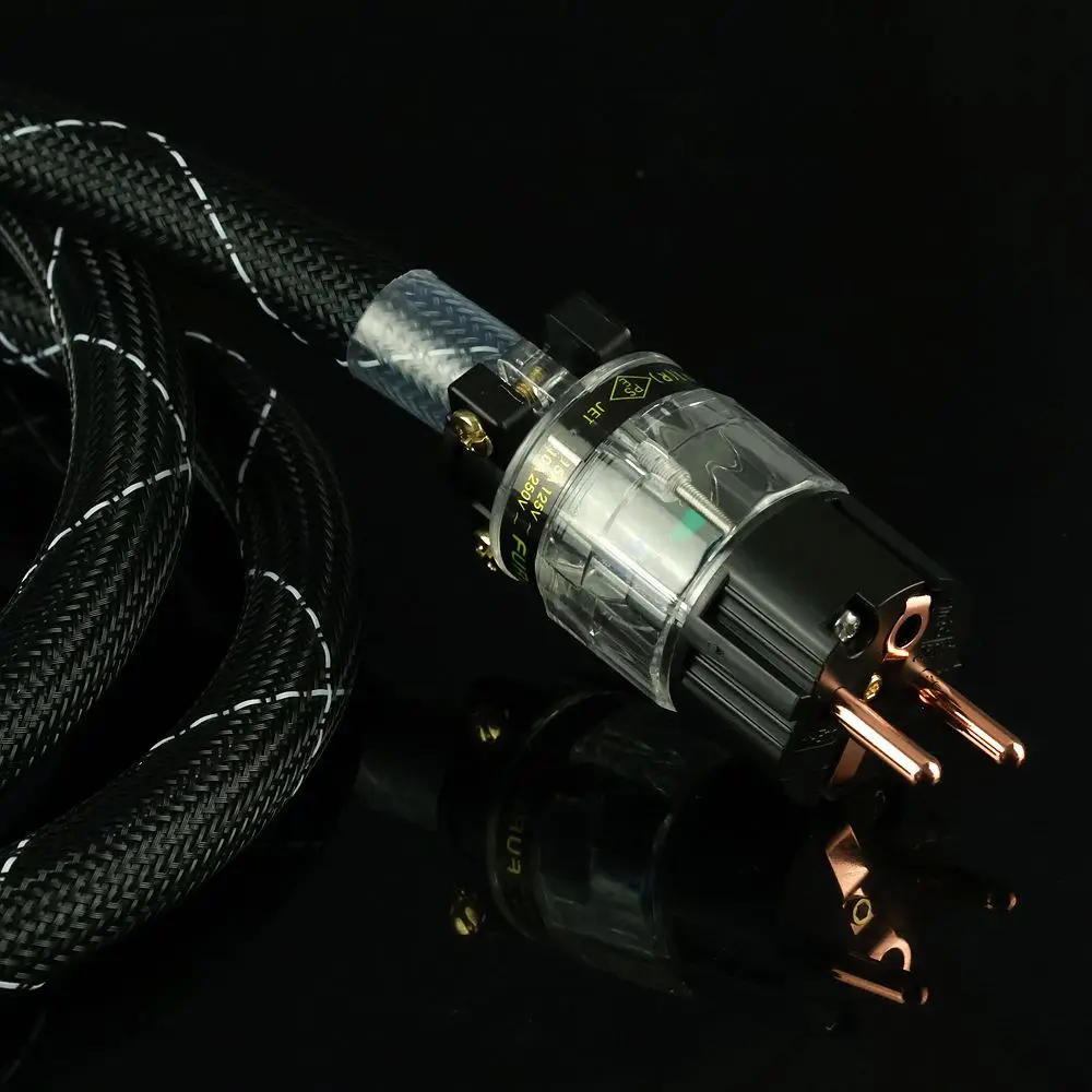 Furutech The Astoria Plus HiFi Power Cable EU US Plug Alpha PC Triple C OFC Audiophile Audio Power Cord High Fidelity