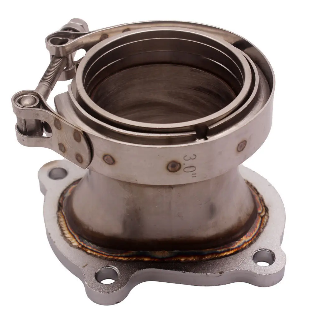 Stainless Steel CT26 Downpipe Turbocharger Flange 4 Bolt 3