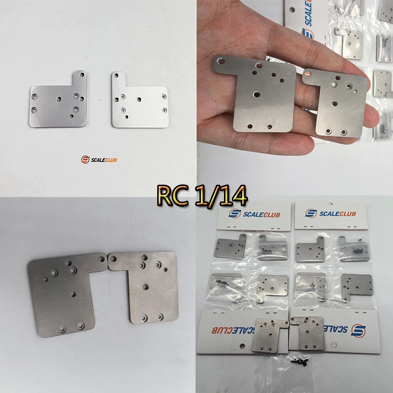 Scaleclub Roaring Bear Chassis Suspension Servo Mount Bracket Adapter, Upgrade Parts for 1/14 RC Truck Model